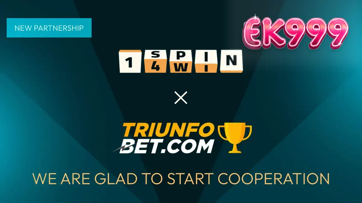 TriunfoBet প্ল্যাটফর্মে 1spin4win স্লট গেমের নতুন ইন্টারফেস এবং লোগো প্রদর্শন